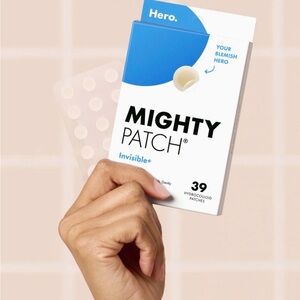 Hero Mighty Patch Invisible+ Acne Pimple Patches  39 count BNIB